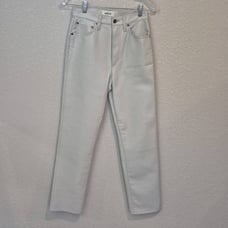 New Agolde Pants Recycled Leather High Rise Size 24