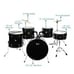 5-Piece Complete Full Size Pro Adult Drum Set Kit with Stool Drum Pedal