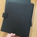 CHOTH & PAPER A5 foundation leather planner cover 6 ring. Cafe Noir