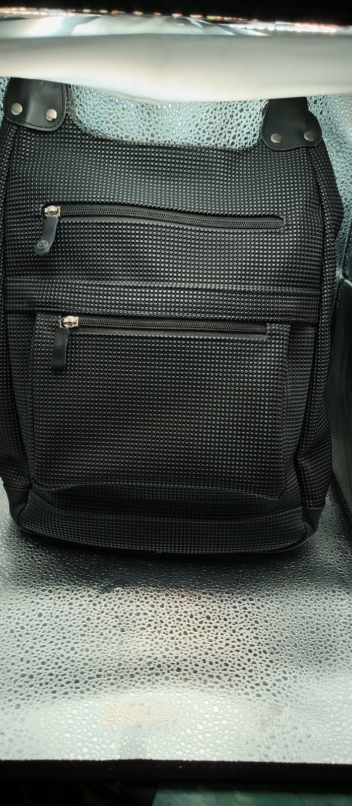 Urban Oxide bubble rubber crossbody / backpack bag