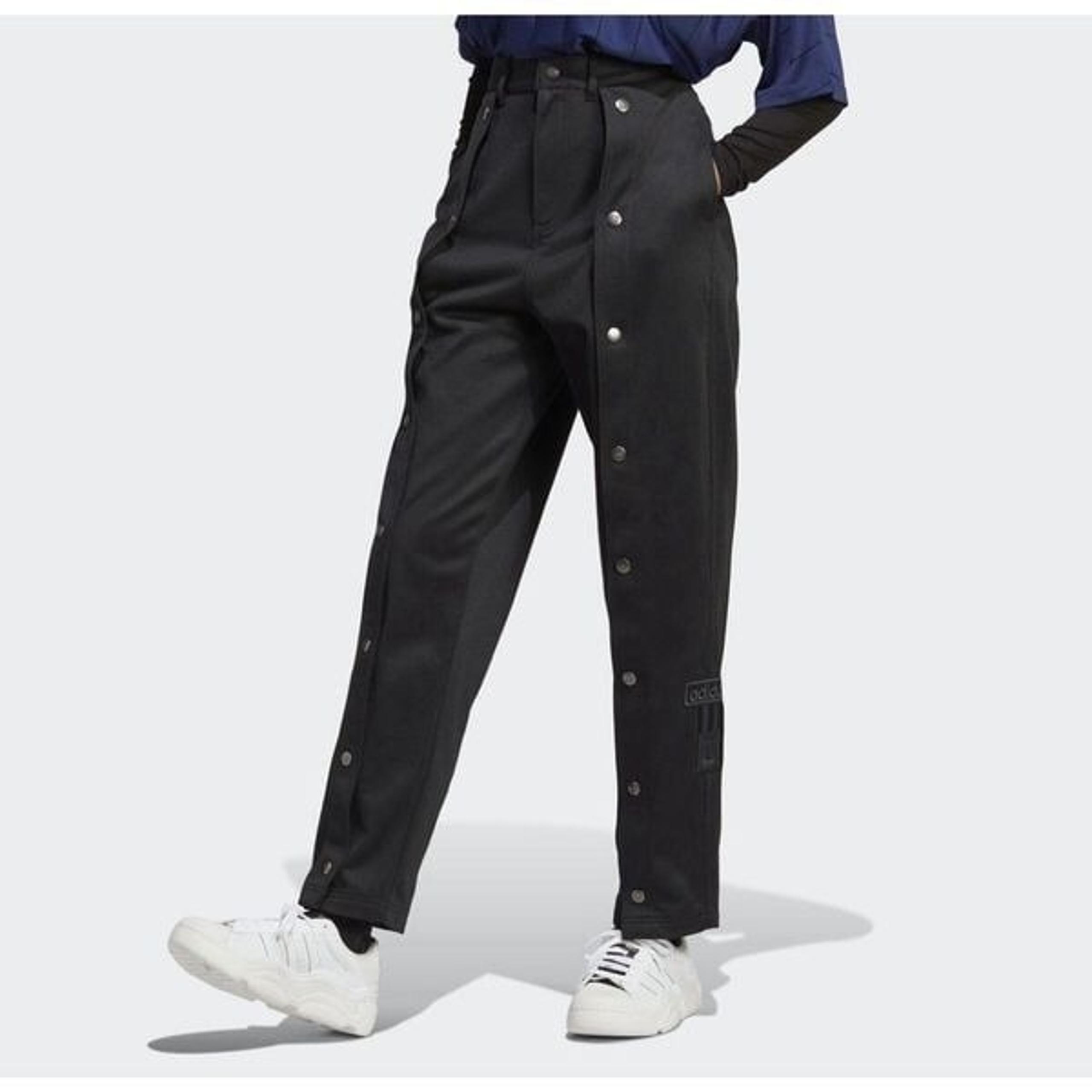 $150 BLUE VERSION Adidas ADIBREAK Track Pants BECKENBAUER Snap Womens