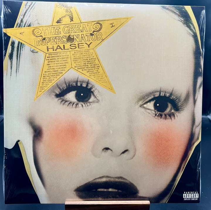 Halsey ‎– The Great Impersonator SIGNED INSERT