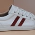 Bally Hegle Leather and Snakeskin Womens Sneakers
