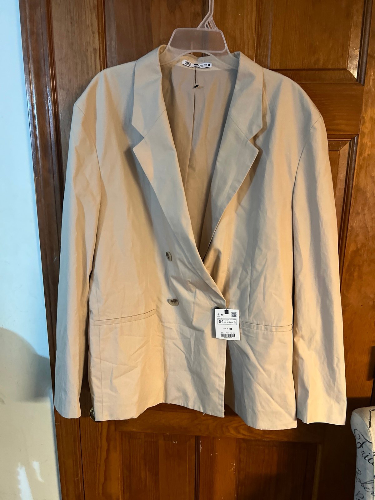 New Zara Mens Blazer 44 NWT Unique