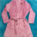 NWT Juicy Couture Sleepwear Ladies Cashmere Rose Pink Velour Luxe Bling Logo