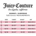 NWT Juicy Couture Sleepwear Ladies Cashmere Rose Pink Velour Luxe Bling Logo