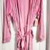 NWT Juicy Couture Sleepwear Ladies Cashmere Rose Pink Velour Luxe Bling Logo