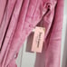 NWT Juicy Couture Sleepwear Ladies Cashmere Rose Pink Velour Luxe Bling Logo