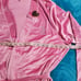 NWT Juicy Couture Sleepwear Ladies Cashmere Rose Pink Velour Luxe Bling Logo