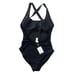Andie Swim The Tulum One Piece in Black M NWT