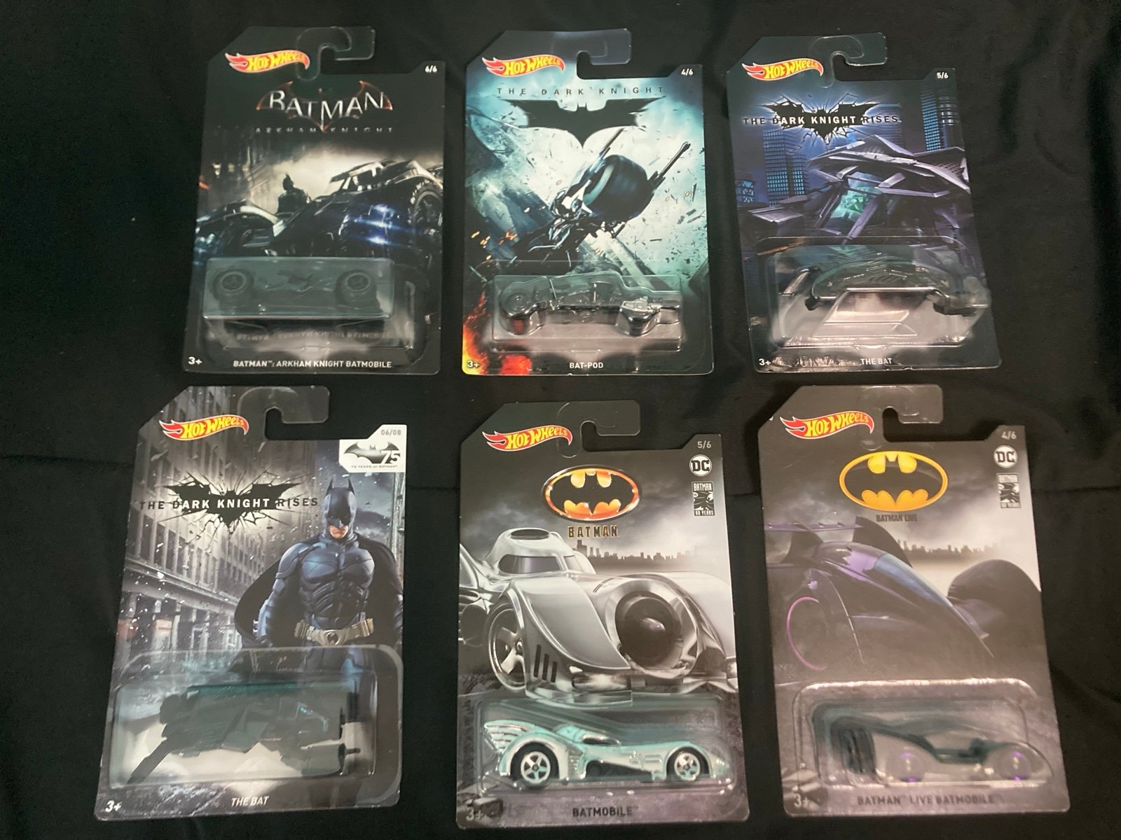 HotWheels Batman Vehicles 2014-2018 Lot