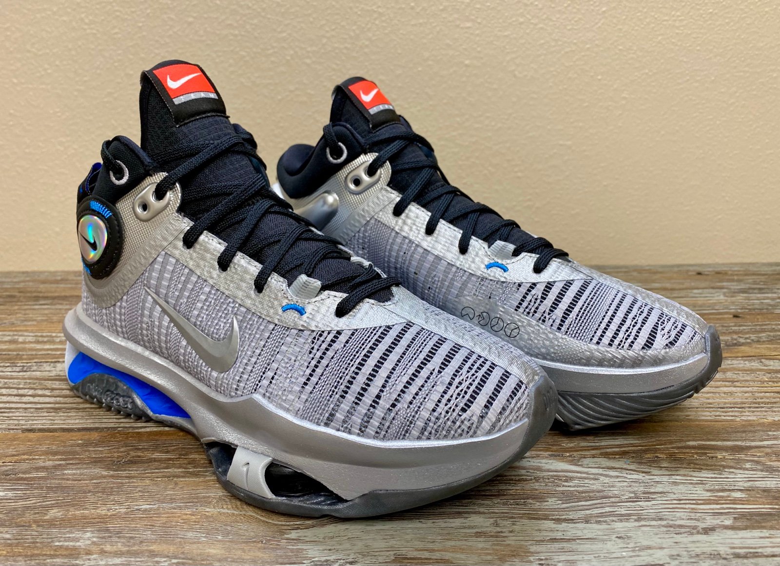 Nike Air Zoom GT Jump 2 All Star Silver Basketball FZ4614-001 Size 5.5 / Wmn's 7