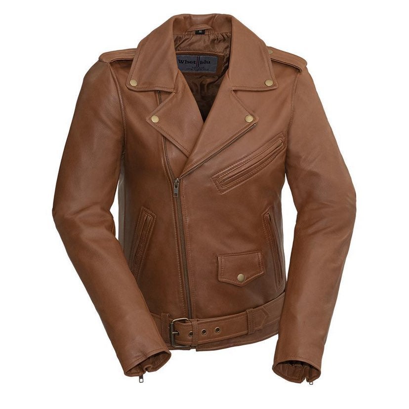 AGITATOR - WOMEN'S SHEEPSKIN LEATHER JACKET (4 COLORS) (SIZES XS-5XL)