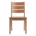 Caspian Vintage Acorn Ladder Back Dining Chair Set of 2
