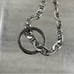 HAN 925 Sterling Silver Italy Anchor Mariner Chain Necklace 19” W/ Ring Pennan