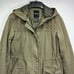 Me Jane Army Green Lightweight Hooded Jacket with Crochet Detail Size Small