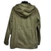 Me Jane Army Green Lightweight Hooded Jacket with Crochet Detail Size Small