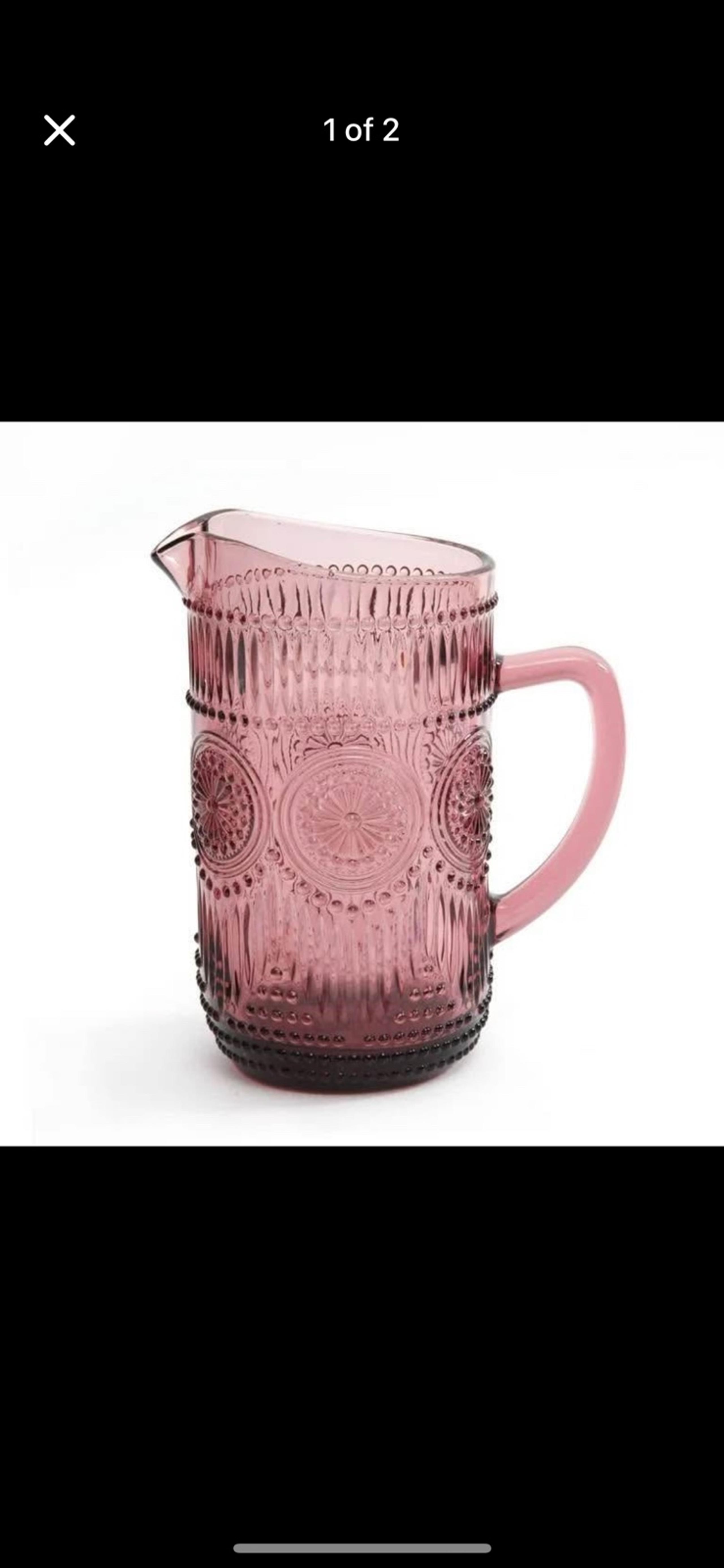 Pioneer women Plum Purple Pitcher