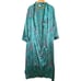 Cabernet Sleepwear Set 2 Green Paisley Size S/M Robe Nightgown V Neck