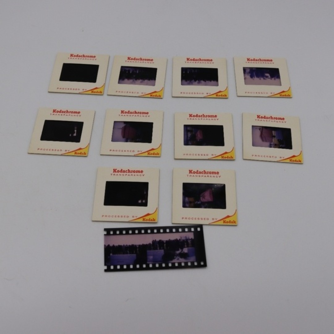 Vintage 35 mm Slides Rare Funeral Photograph Sildes Color Macabre Morbid 1969