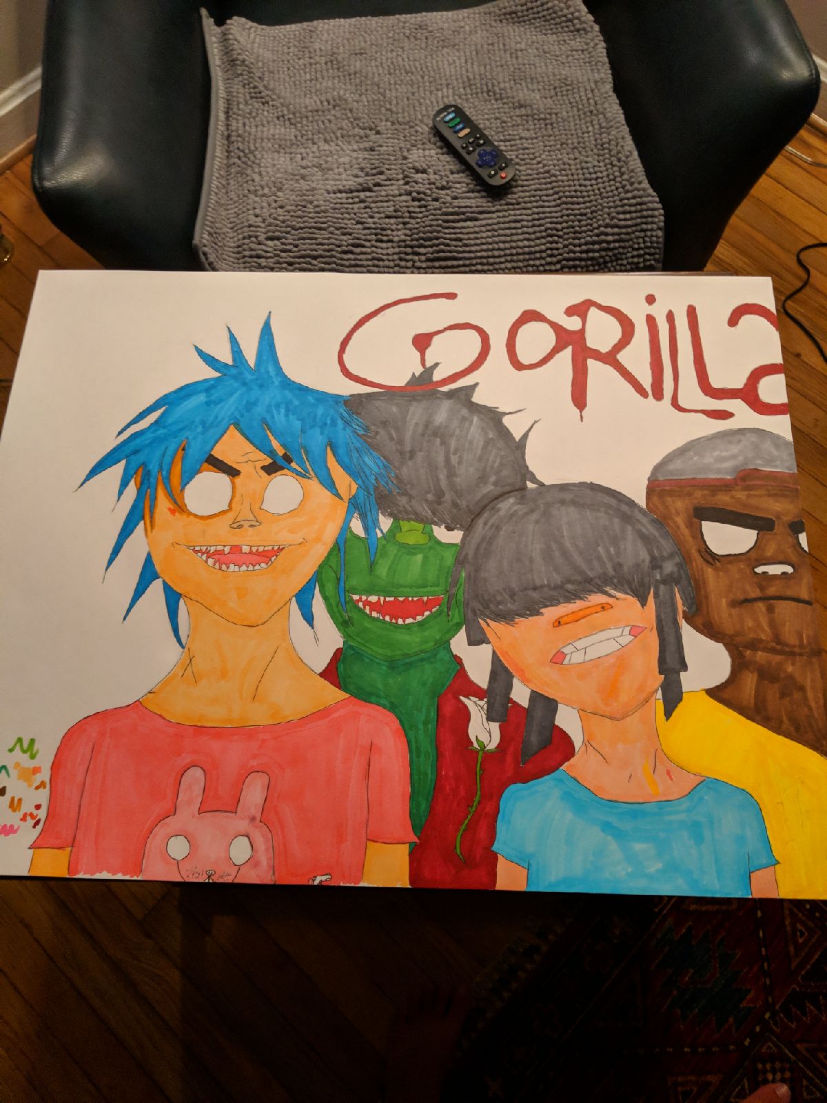 Gorillaz fan art poster