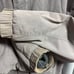 Old Stussy Grey Fleece Bomber Jacket