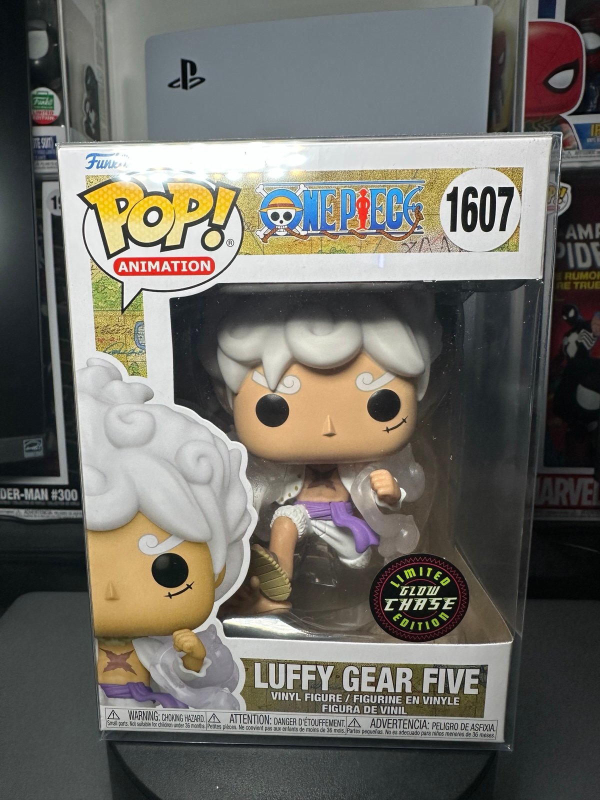 Funko Pop! #1607 Luffy Gear 5 Glow Chase