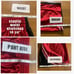 Adidas Track Pants Men L Red Vintage Retro Metallic Shimmer Athletic Old School