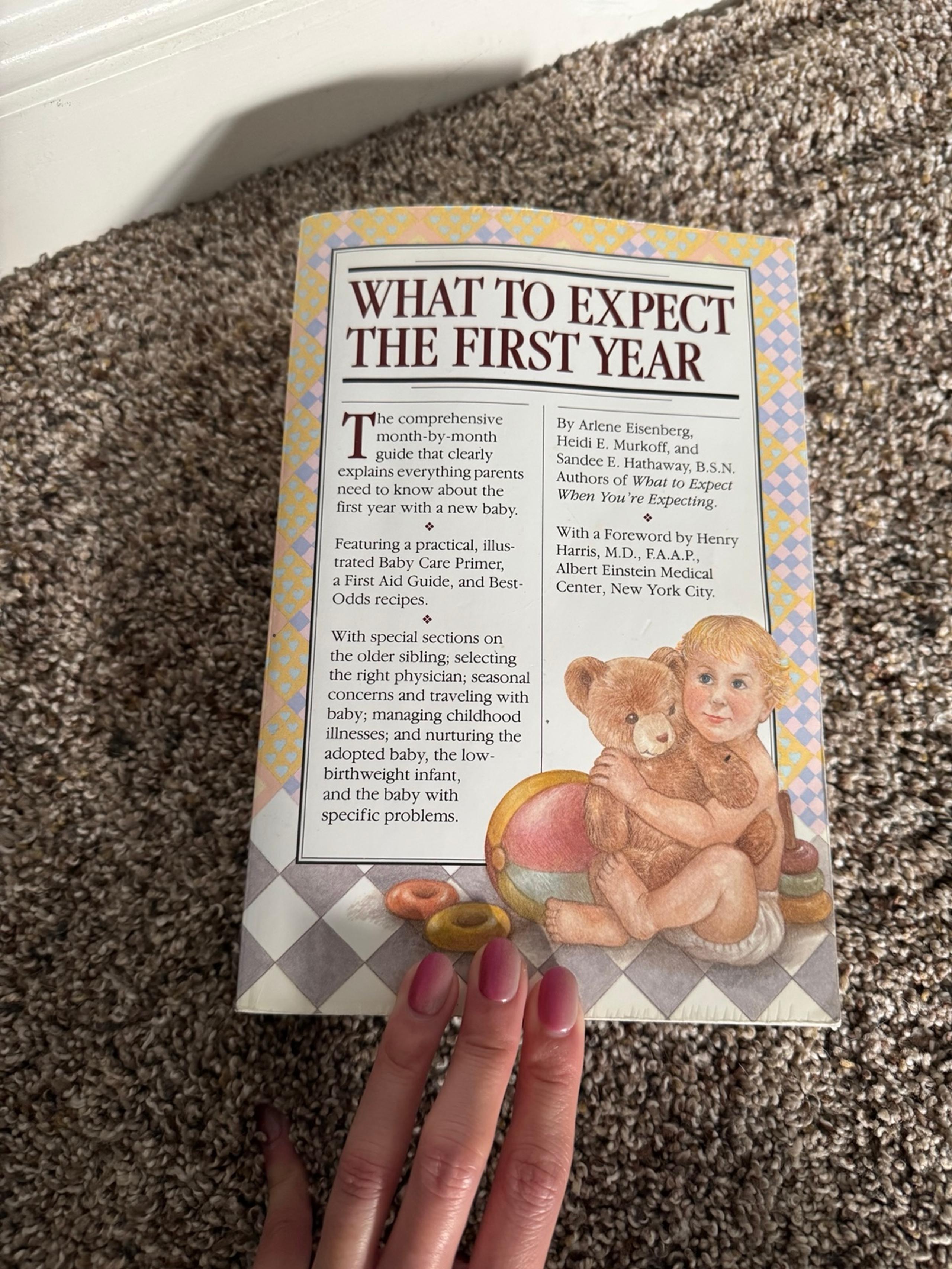What to Expect the First Year Book