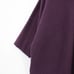 Lands End Mock Neck Sweater Womens Purple Pullover 3/4 Sleeve Knit Size 3X