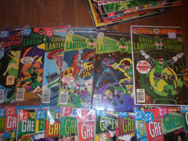 GREEN LANTERN GIGANTIC BRONZE AGE HIGH GRADES LOT!!!  BUY ONE OR BUY 'EM ALL!!