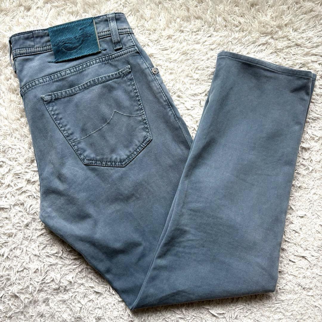 ★Rare 33 Size★ JACOB COHEN Denim 622.C Button Fly