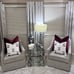 1-NWT KARMA HOME CHERRY DESIGN DECORATIVE PILLOWS