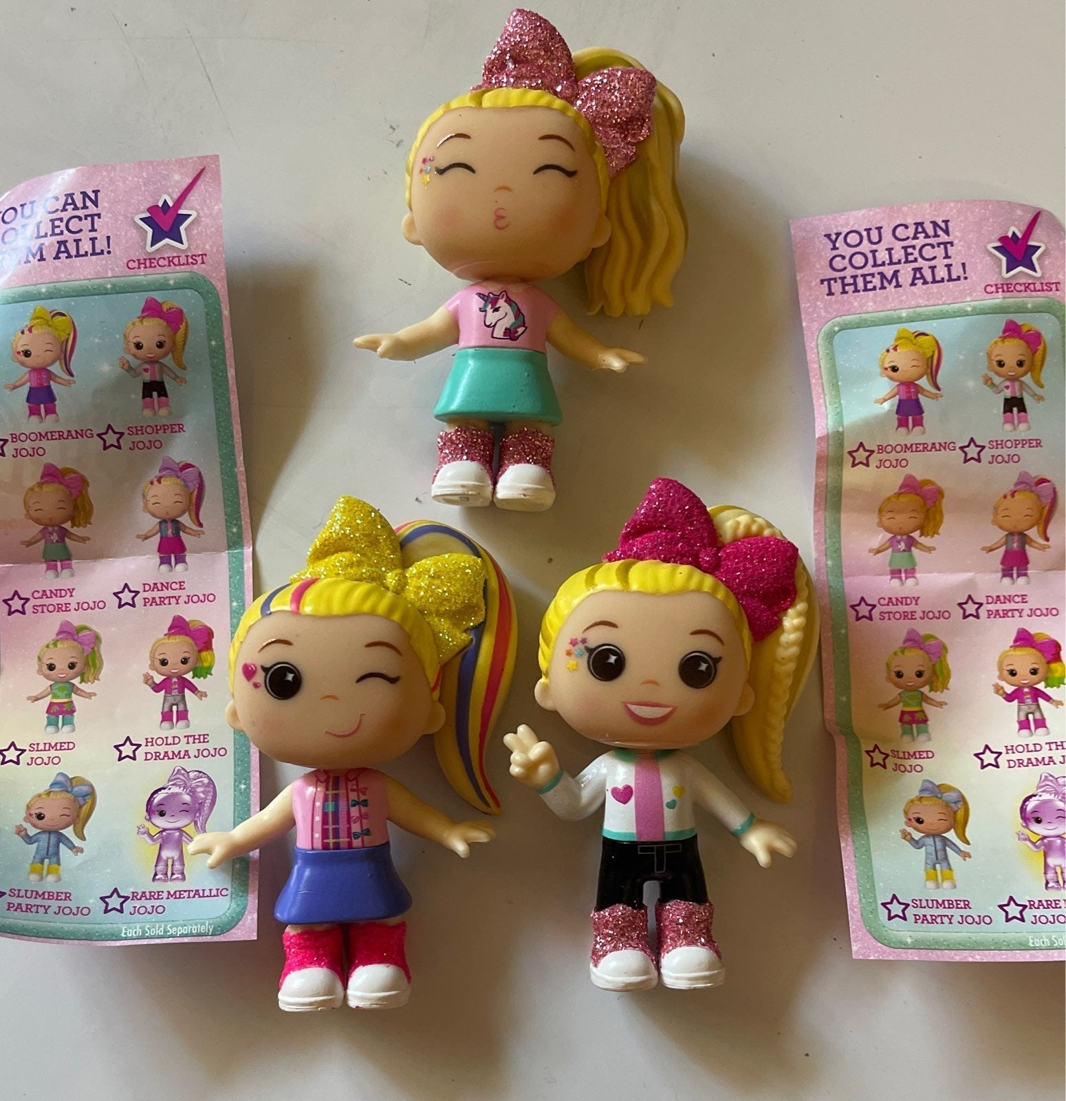 Minifigures Jojo Siwa x 3 series 2