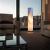 95*5 Leaf Floor Lamp - 107 cm (3'6) On Wire Stand, Handmade Modern Living Room