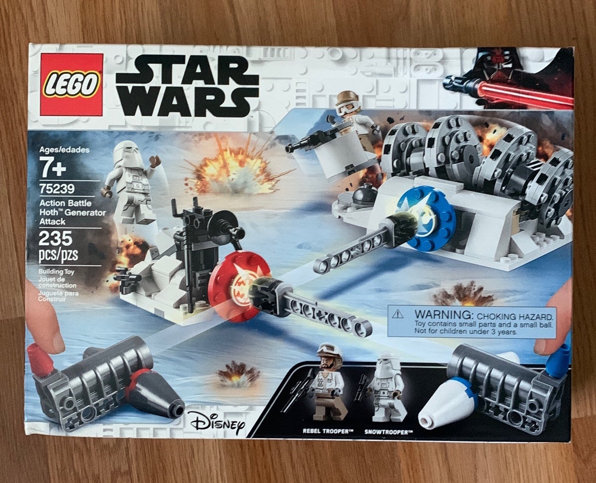 LEGO 75239 Action Battle Hoth Generator Attack Star Wars New & Sealed