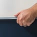 Open-Top Cat Litter Box with Shield and Scoop, Navy