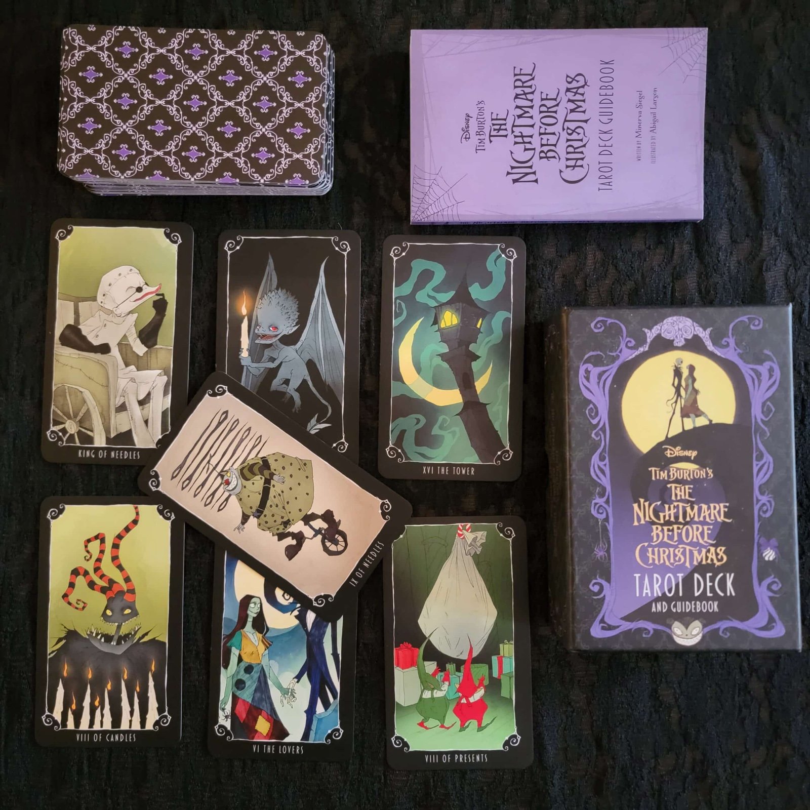 Disney Nightmare Before Christmas Tarot Cards