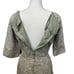 Vintage 1950s Lace Notch-Neck 3/4 Sleeve Midi Dress - Women S
