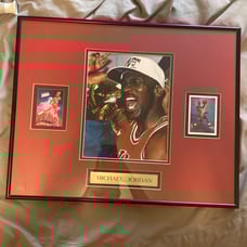 Michael Jordan Matted Photo