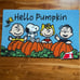 Snoopy Charlie Brown accent rug
