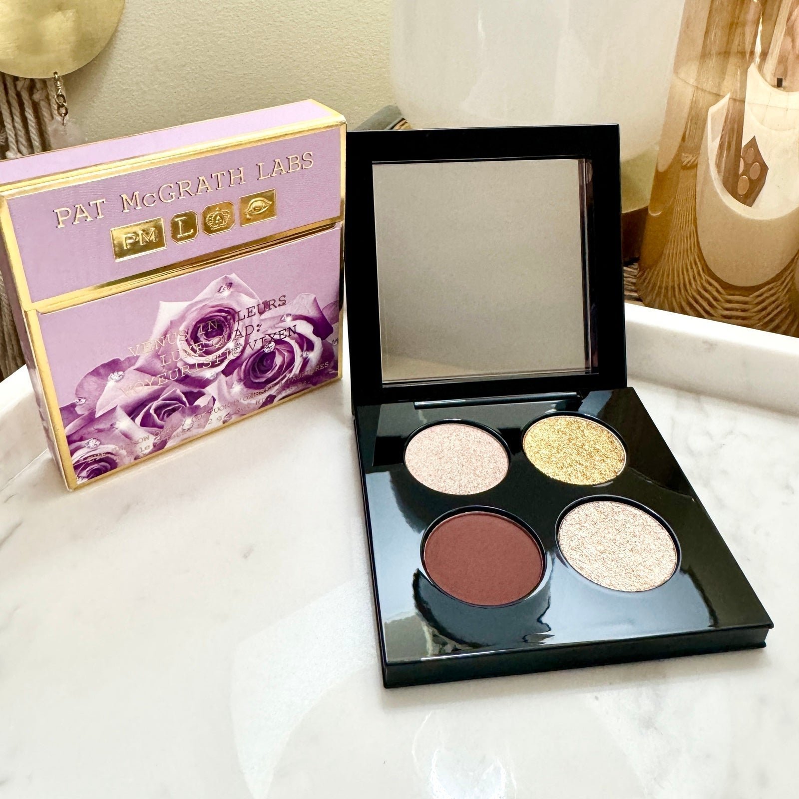 Pat McGrath Venus in Fleurs Luxe Quad: Voyeuristic Vixen