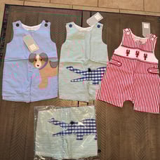 Bundle of 4 Lil cactus rompers