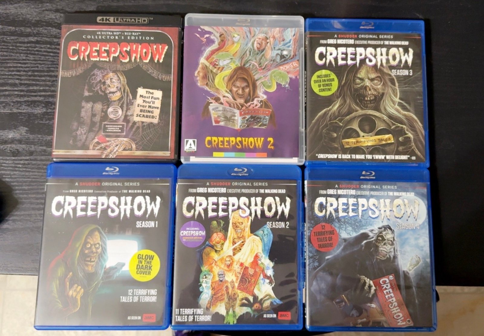 Creepshow Movie/TV Blu-Ray Collection!