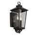 Williamsburg 17.12 in. Gas Style 2-Light Outdoor Wall Mount Coach Light Sconce