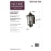 Williamsburg 17.12 in. Gas Style 2-Light Outdoor Wall Mount Coach Light Sconce