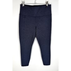 2 Pairs Athleta Delancey Herringbone Tight Womens Small Petite Blue Taupe Pants
