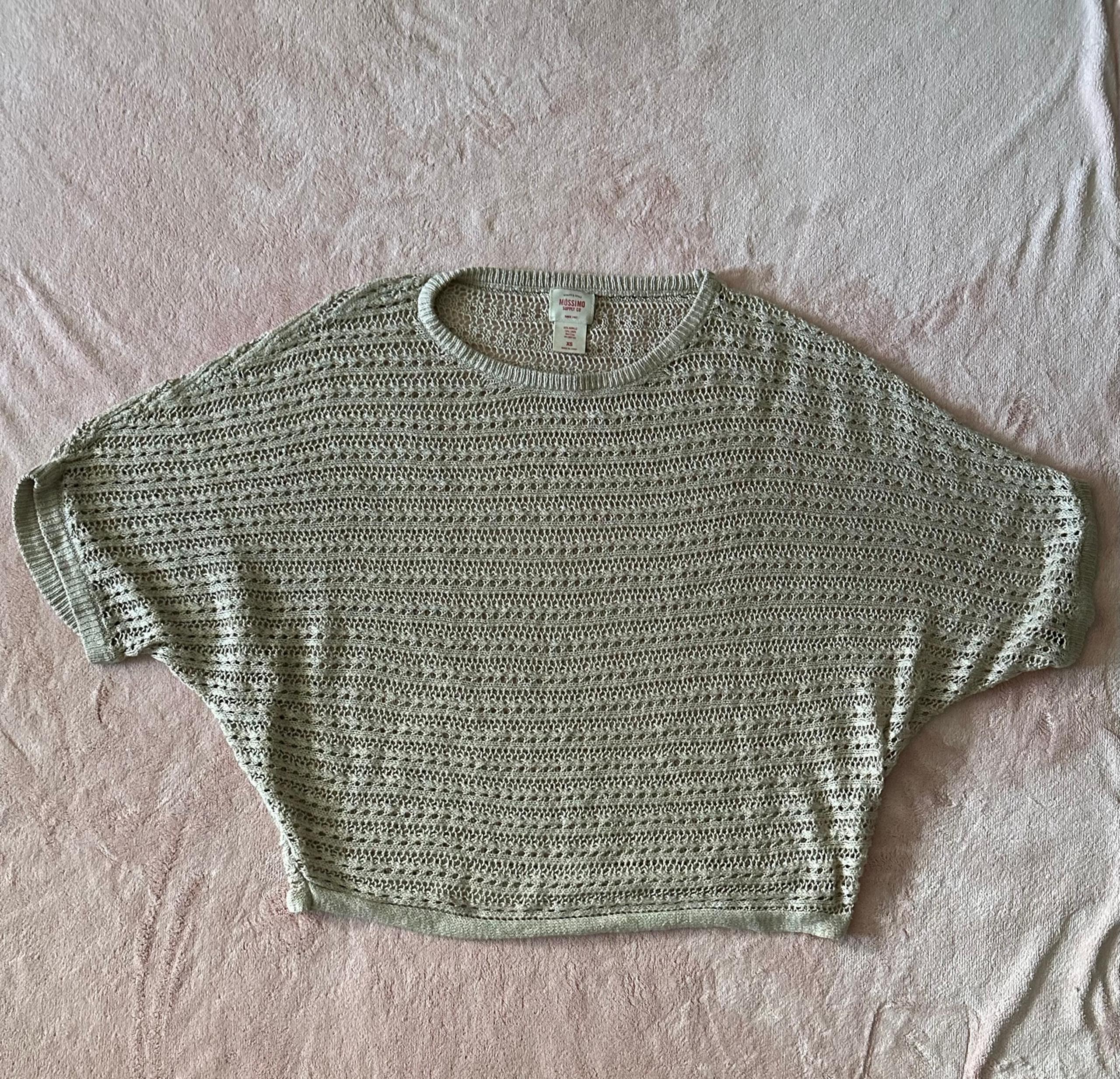 Mossimo Beige Knit Top