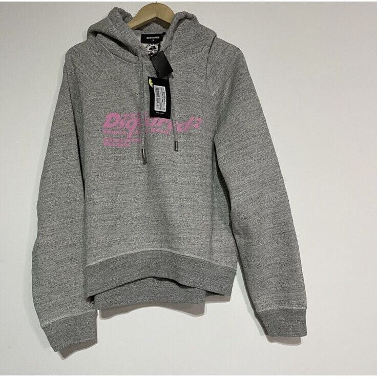 DSQUARED2 Hoodie Adult Small Oversized Logo Hoodie Made In Italy Cali Surf Club