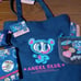 ANGEL BLUE Tote Bag & Pouch Set